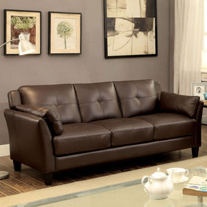 YSABEL Brown Sofa, Brown (K/D)