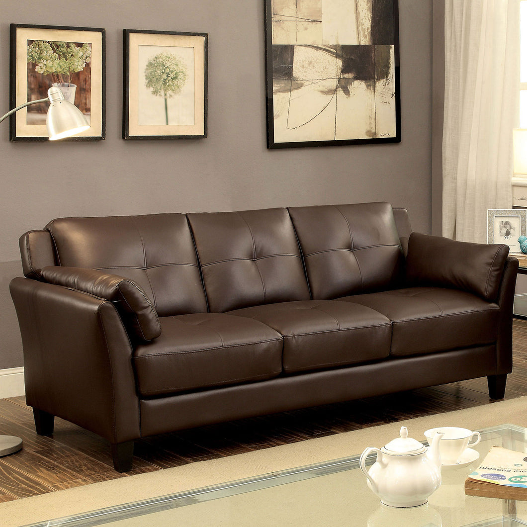 YSABEL Brown Sofa, Brown (K/D)