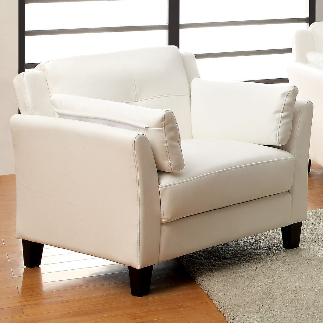 Pierre White Chair, White (K/D)