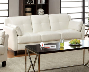 Pierre White Sofa, White (K/D)