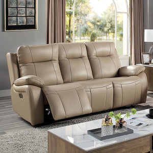 GASPE Power Sofa, Light Brown image