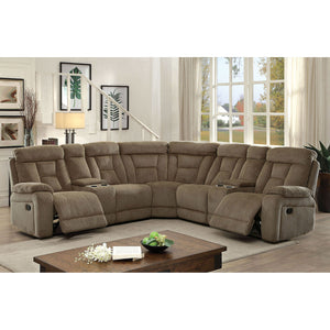 Maybell Mocha SECTIONAL, MOCHA