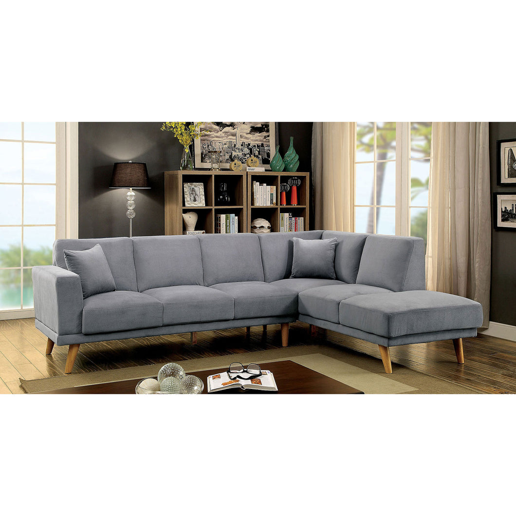 Hagen Gray Sectional, Gray