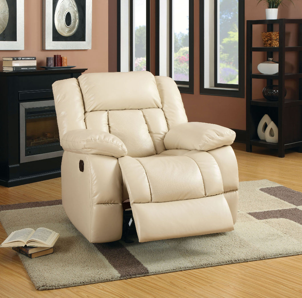 Barbado Ivory Glider Recliner