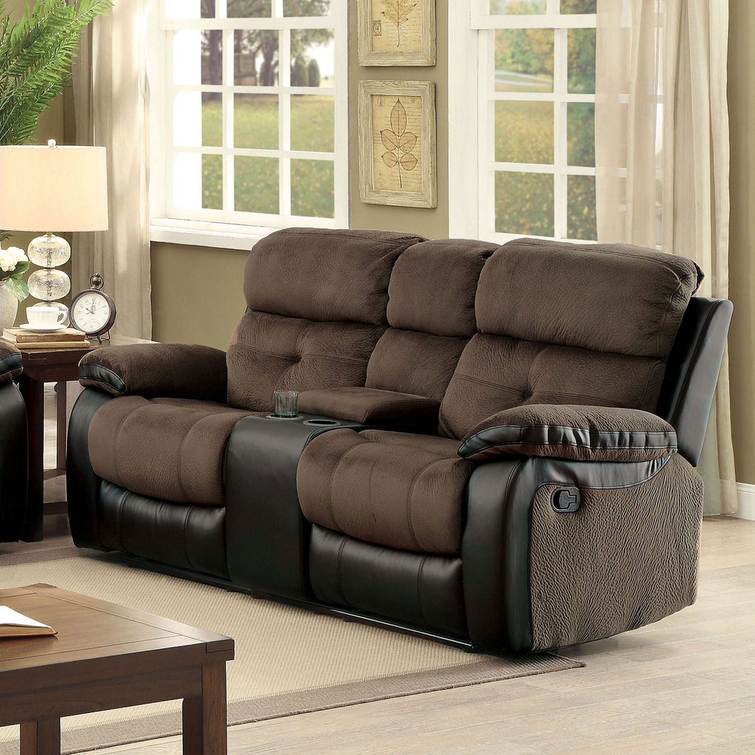 Hadley I Brown/Black Love Seat