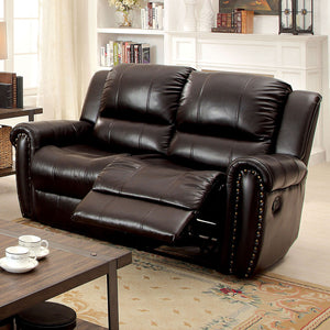 FOXBORO Dark Brown Love Seat