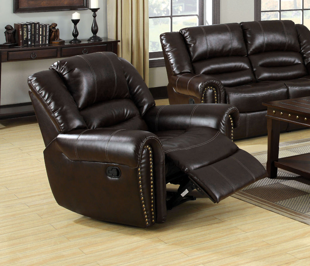 DUNDEE Dark Brown Recliner