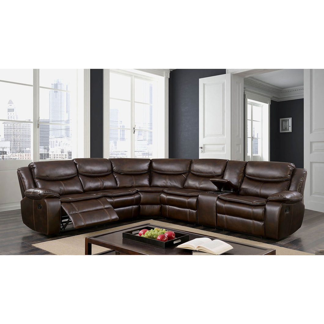 Pollux Brown Sectional
