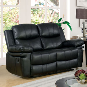 Listowel Black Love Seat