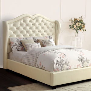 MONROE Ivory Queen Bed