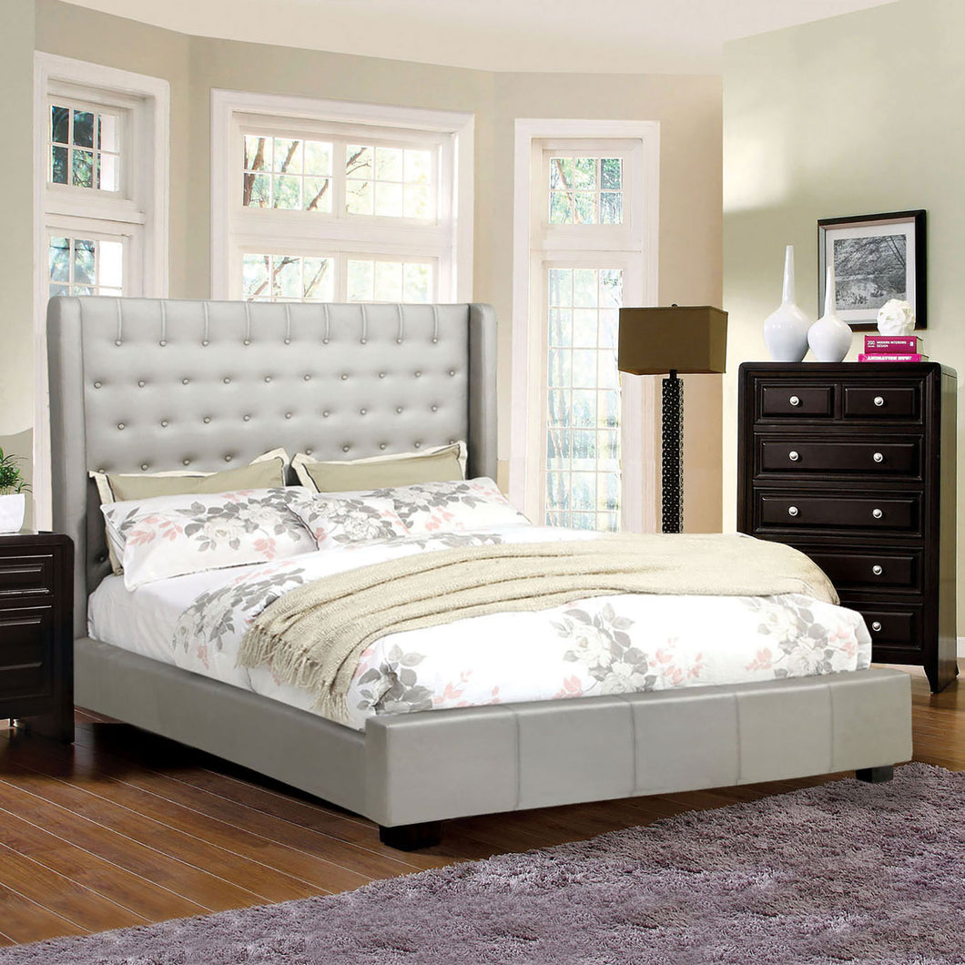 Mira Silver E.King Bed