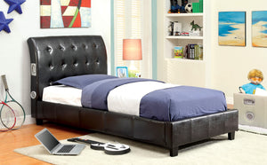 Hendrik Espresso Twin Bed