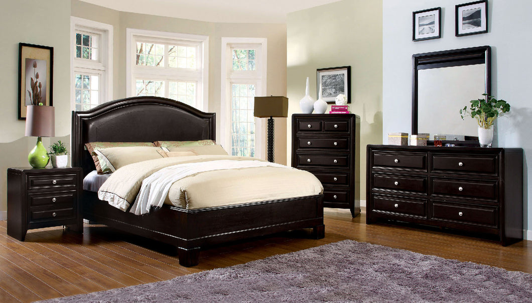 Winsor Espresso 5 Pc. Queen Bedroom Set w/ 2NS