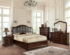 Arden Brown Cherry 4 Pc. Queen Bedroom Set