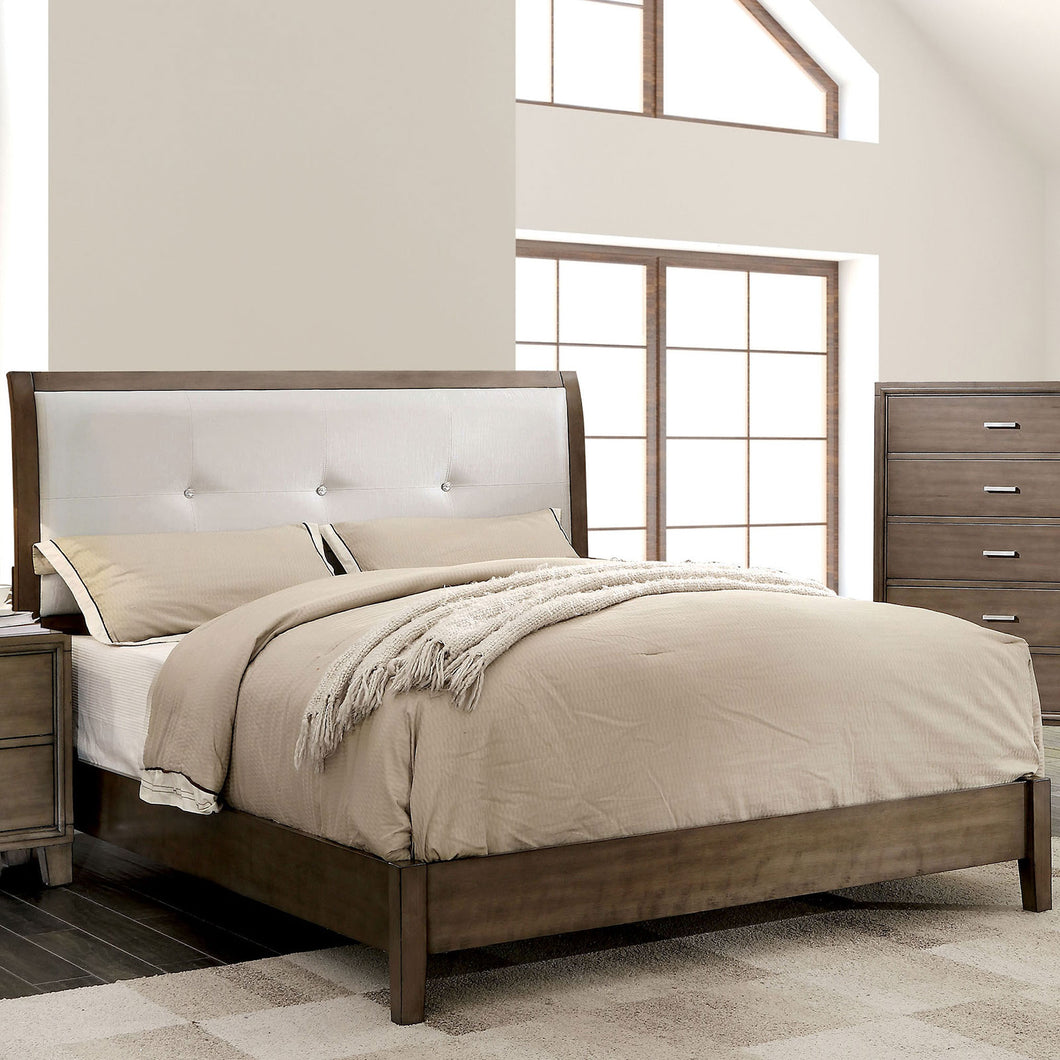 ENRICO I Gray Cal.King Bed