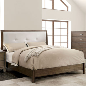 ENRICO I Gray Queen Bed