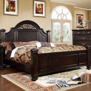 Syracuse Dark Walnut E.King Bed