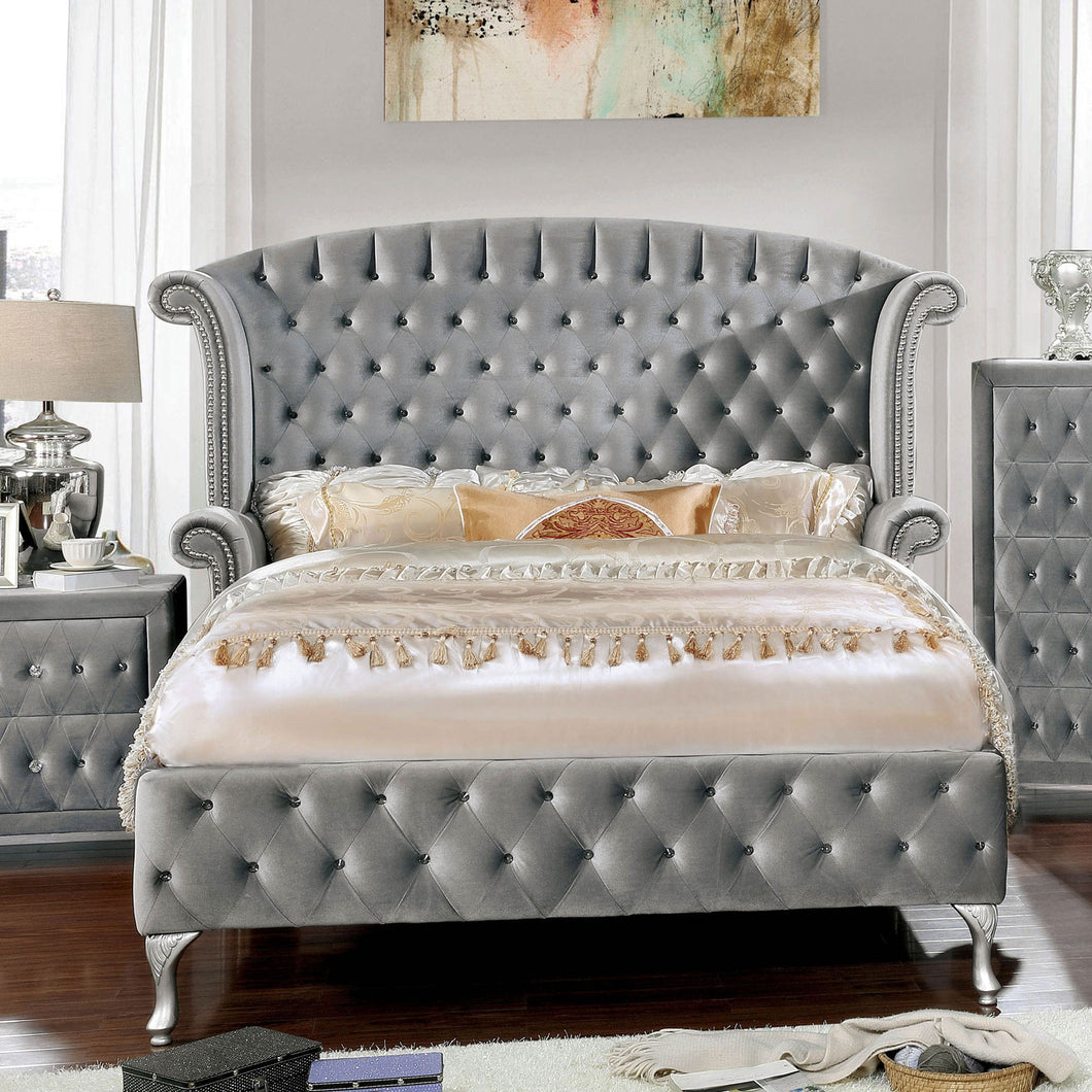Alzir Gray Cal.King Bed