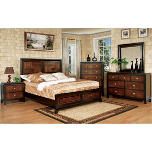 Patra Acacia/Walnut 4 Pc. Queen Bedroom Set