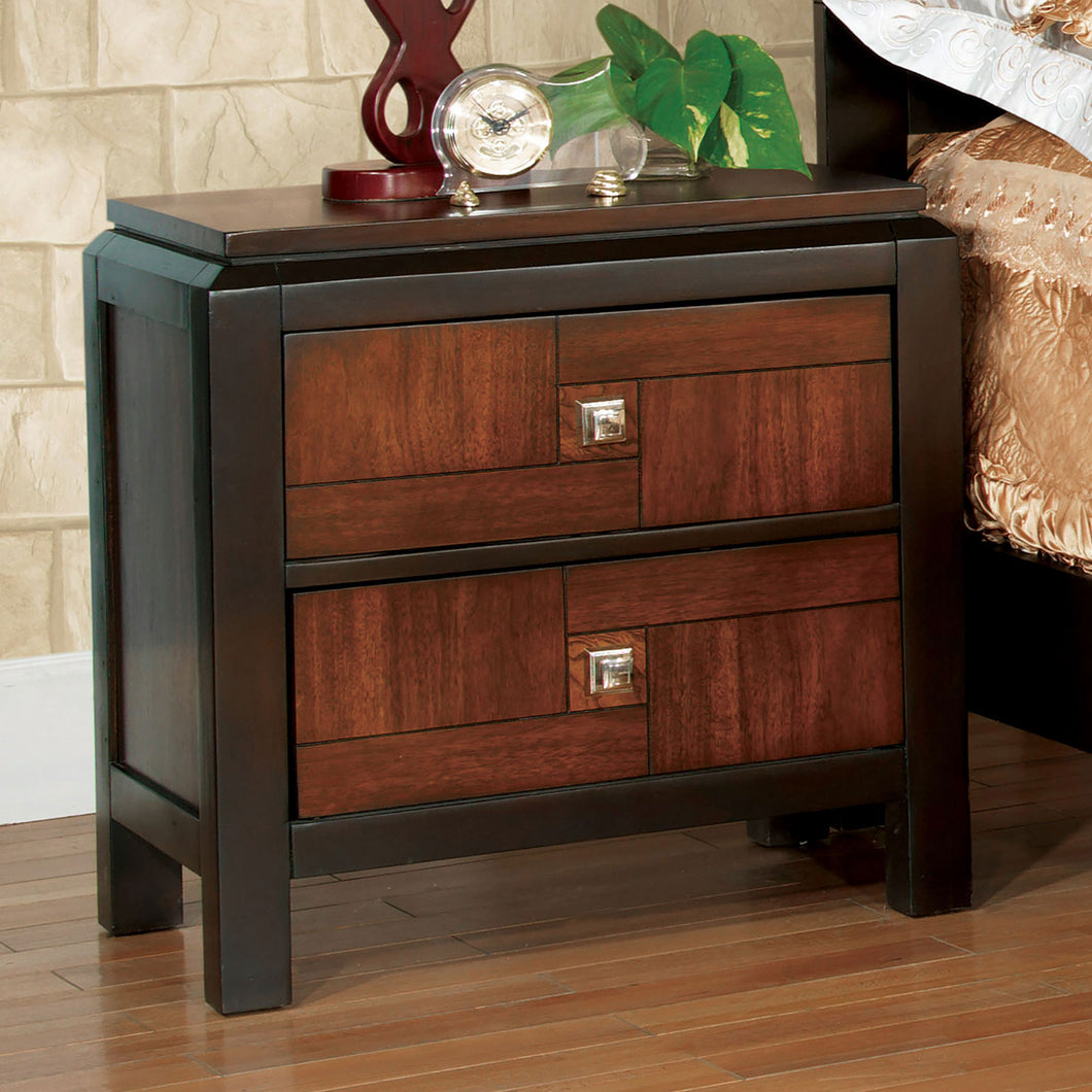 Patra Acacia/Walnut Night Stand