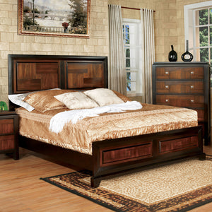 Patra Acacia/Walnut Cal.King Bed