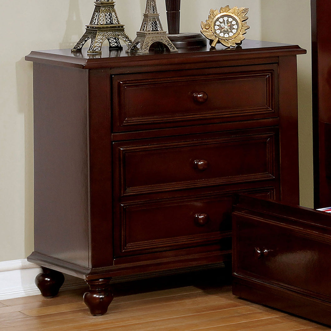 OLIVIA Dark Walnut Night Stand