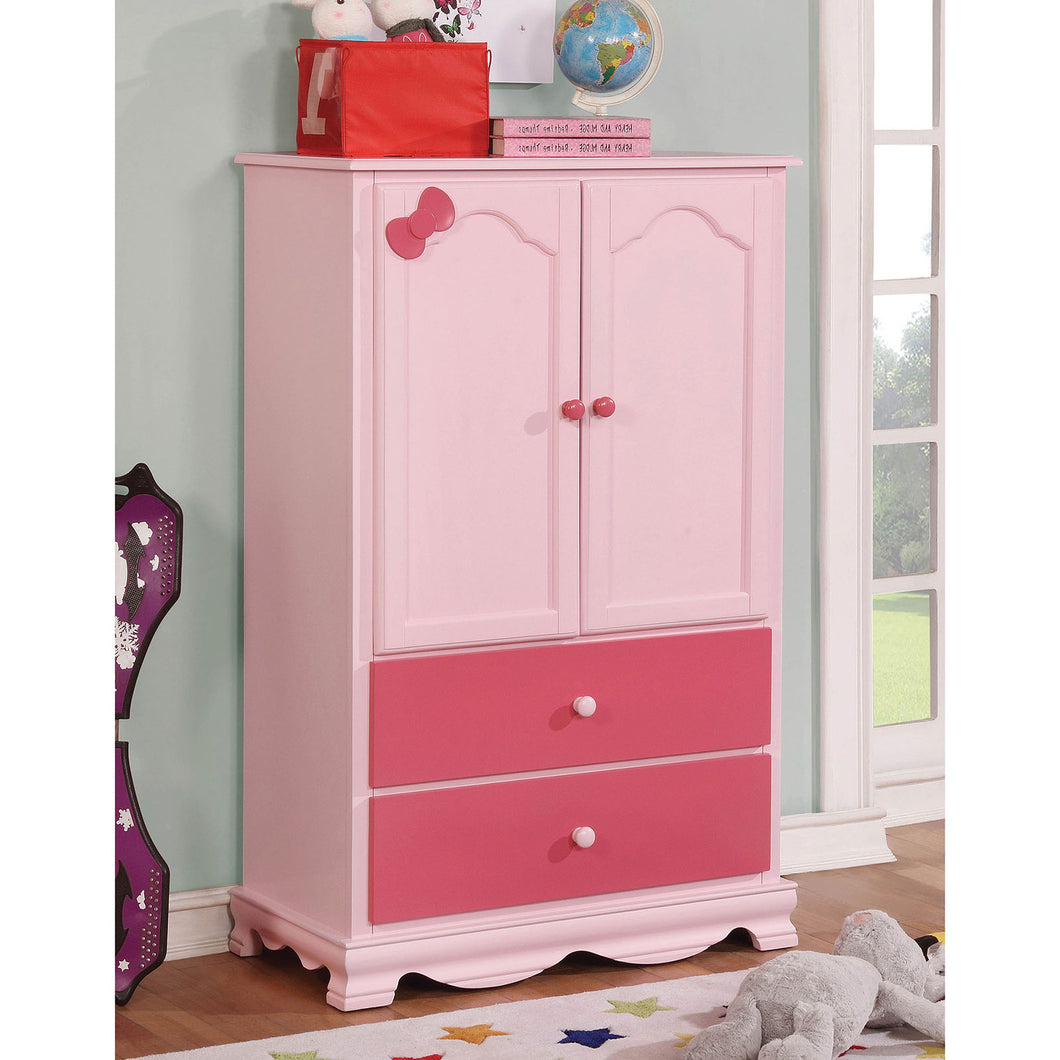 Dani Pink Armoire