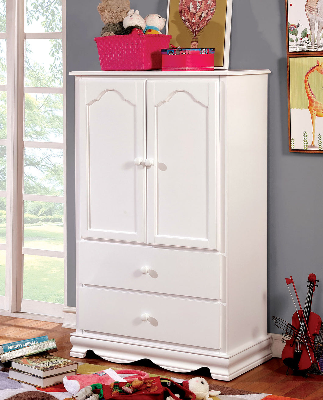 Dani White Armoire