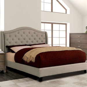 Carly Warm Gray Cal.King Bed