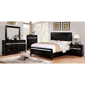 Avior Black 4 Pc. Queen Bedroom Set