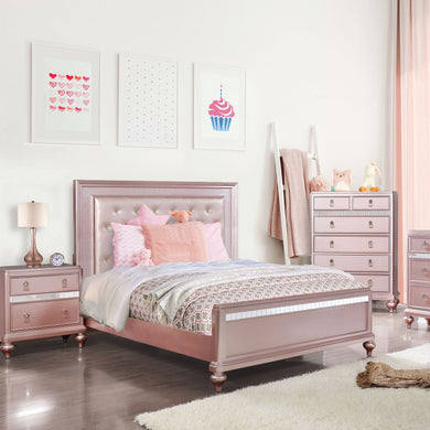 Ariston Rose Pink Full Bed image