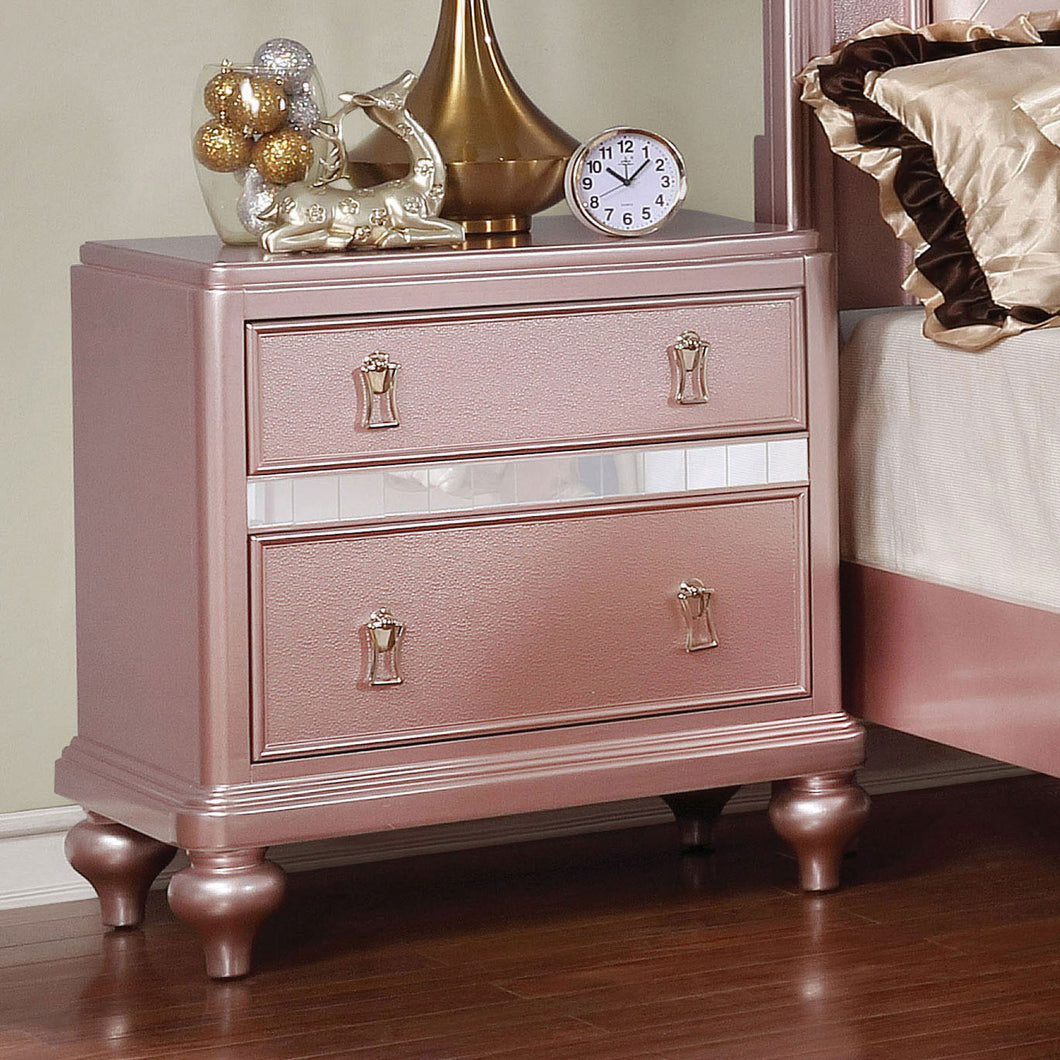 Ariston Rose Gold Night Stand