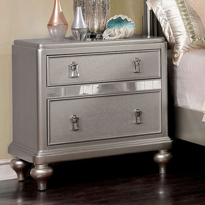 Ariston Silver Night Stand