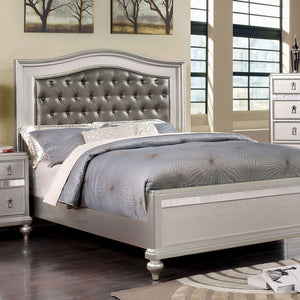 Ariston Silver Queen Bed