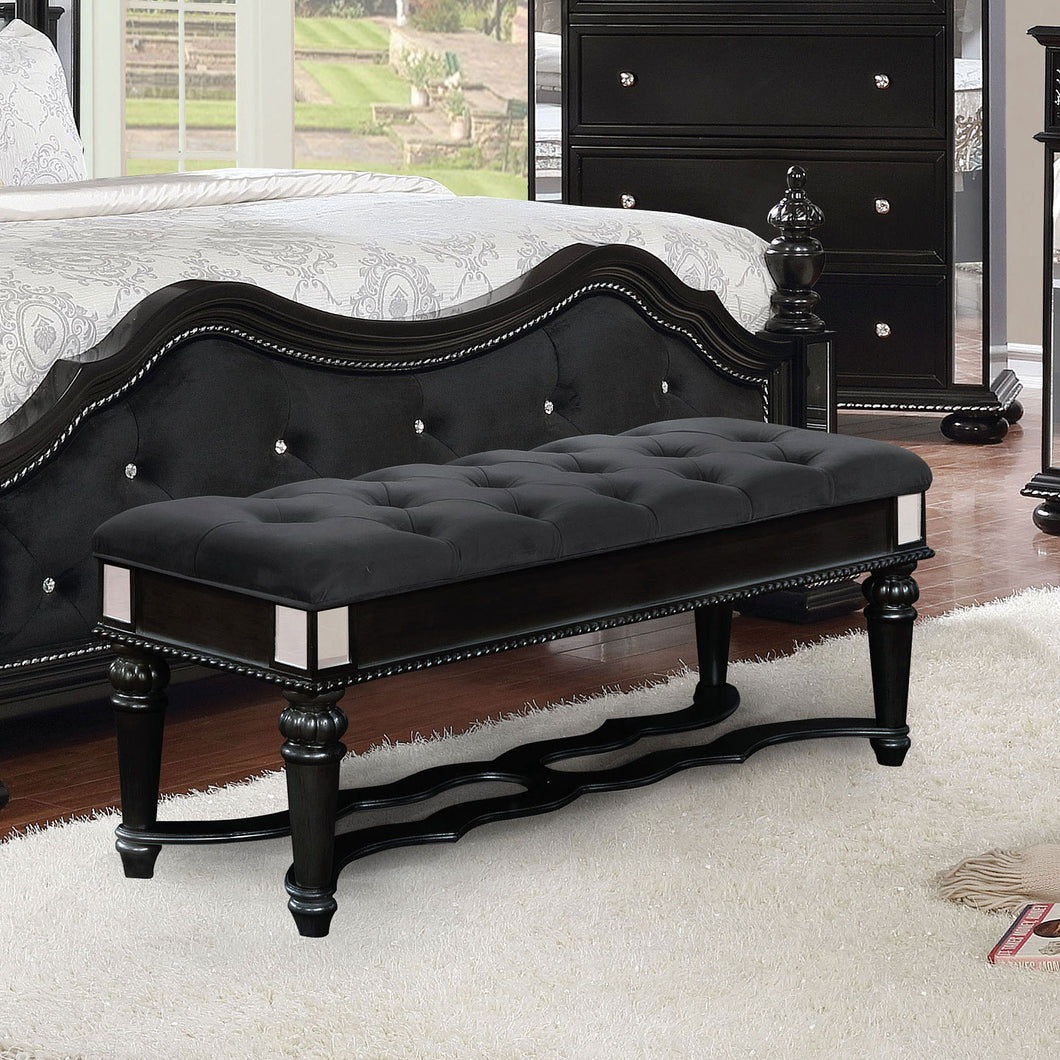 Azha Black Bench