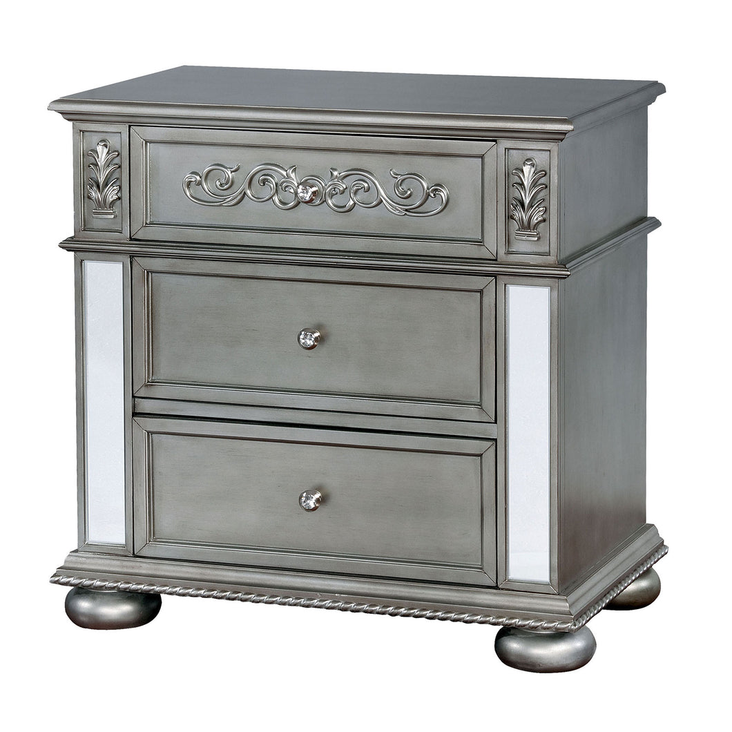 Azha Silver Night Stand