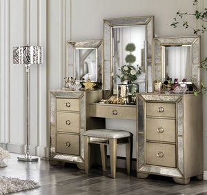 Maribel Champagne Vanity Set