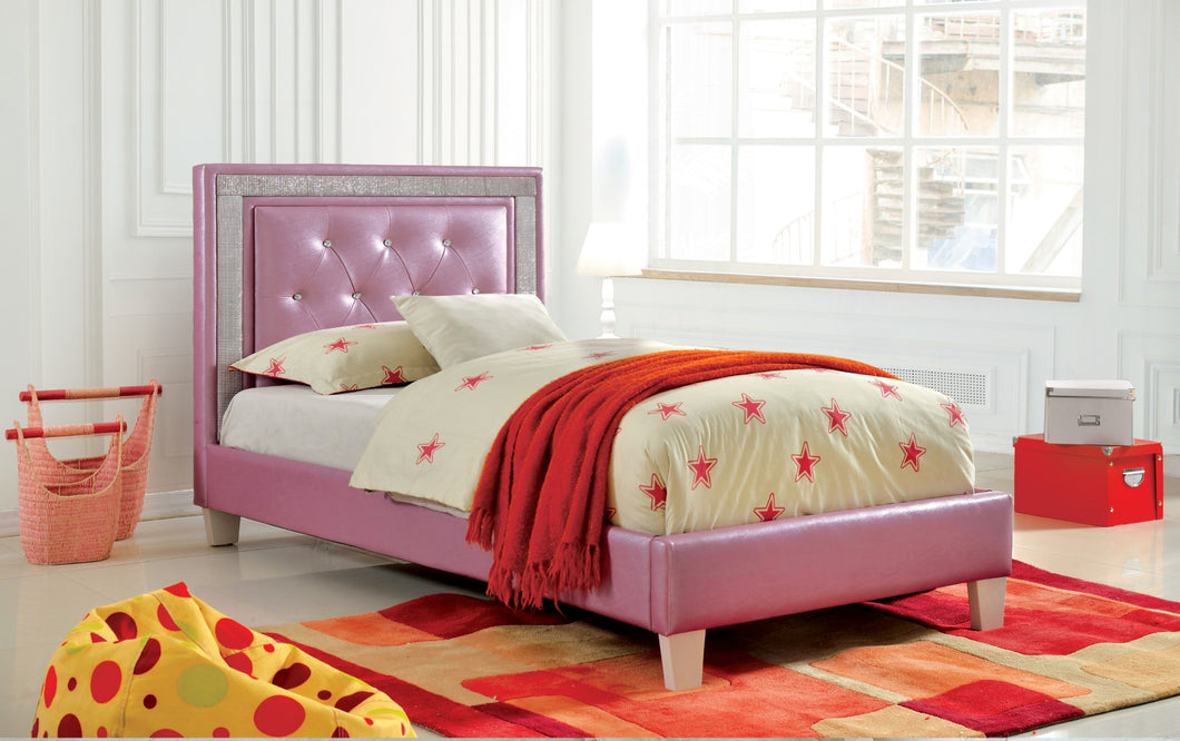 LIANNE Purple Twin Bed