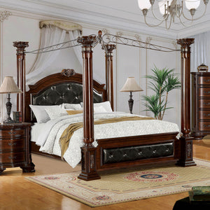 Mandalay Brown Cherry Cal.King Bed