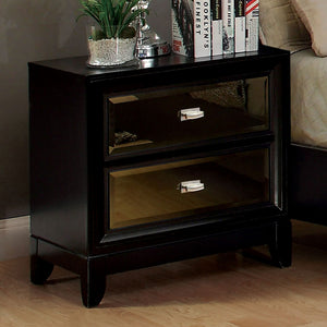 Golva Black/Gold Night Stand