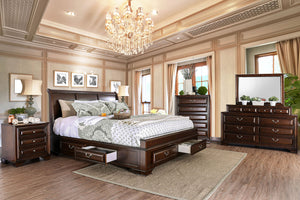 Brandt Brown Cherry 4 Pc. Queen Bedroom Set