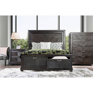 Argyros Espresso 4 Pc. Queen Bedroom Set