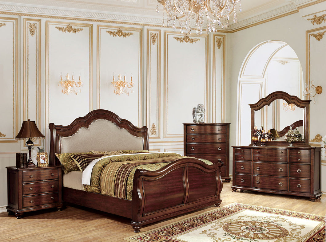 BELLAVISTA Brown Cherry 4 Pc. Queen Bedroom Set