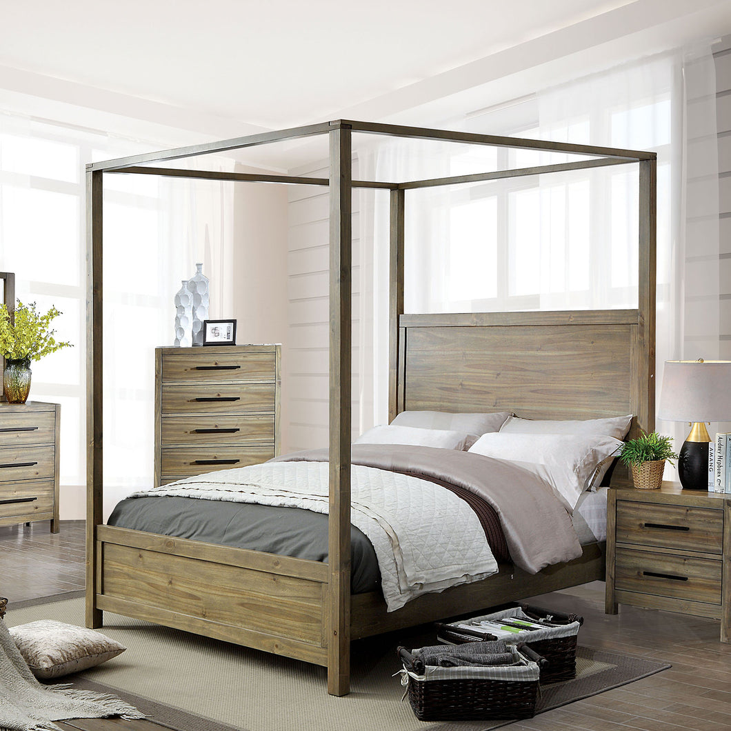 Garland Light Oak Queen Bed