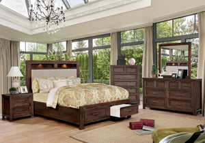 Tywyn Dark Oak 5 Pc. Queen Bedroom Set w/ Chest