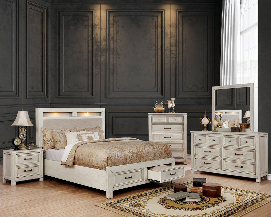 Tywyn Antique White E.King Bed