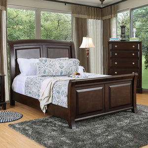 Litchville Brown Cherry Cal.King Bed