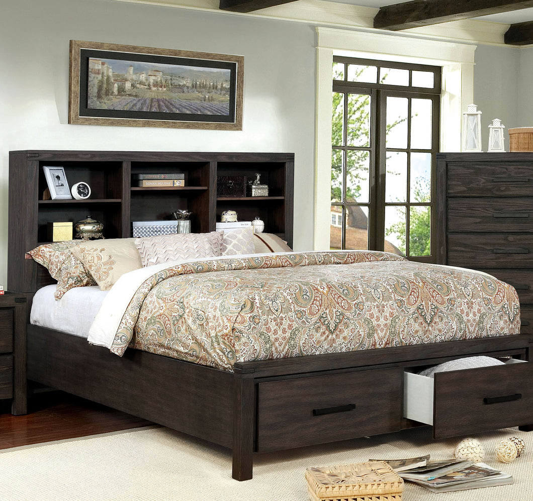 Strasburg Wood, Wood Veneer, Others* Cal.King Bed