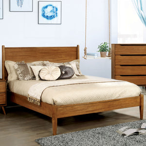 Lennart Oak Queen Bed