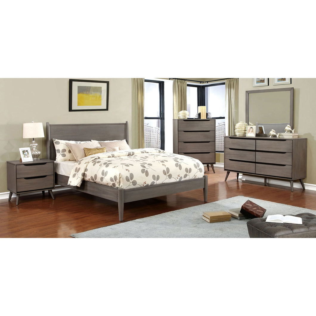 Lennart Gray 4 Pc. Queen Bedroom Set